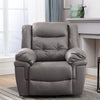 Power Lift Recliner Electric Massage Heating Chair Living Room Armchair Grey
