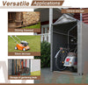 Small Bike Storage Tent Outdoor Waterproof UV Resistant Motorcycle Shed Grey