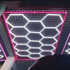 14Hex RGB Hexagon LED Lighting Car Garage Detail Wash Home Workshop Retail Lamp