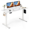 140 x 60 cm Height Adjustable Desk Electric Standing Desk Home Office White