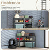 5-Tier Garage Storage Utility Shelves w/Adjustable Height-Grey