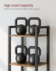 Industrial 6-Tier Bookshelf, Bookcase, Shelving Unit for Office, Study
