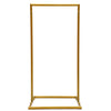 Gold Wedding Square Archway Backdrop Stand Metal Arch Frame Flower Balloon Decor