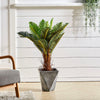 Large Artificial Palm Tree Realistic Fake Tropical Plant Indoor Home Office 90cm