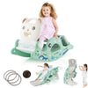 4-in-1 Kids Slide Rocking Toy Multifunctional Toddler Slide with Rocking Horse