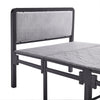 Folding Single Bed 3FT Metal Spare Guest Bed Portable Sleeper Bedframe Adults