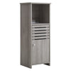 Grey Bathroom Under Sink Cabinet Basin Storage Cupboard Vanity Unit Furniture