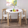 Kids Table and 2 Chairs Set Wooden Children Toddler Indoor Furniture Play Corner