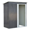 Outdoor Storage 5.4x3ft Garden Tool Storage Shed Pent Waterproof Tool Cabinet
