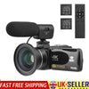4K Digital Camera 48MP 16X 3" Flip screen Vlogging Camera for YouTube Camcorder