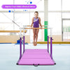 Double Horizontal Gymnastics Training Bar Height Adjustable Parallel Gym Bars