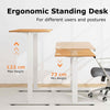 120 x 60cm Height Adjustable Desk Electric Standing Desk Home Office Natural