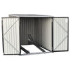 Panana Garden Storage Shed Bike Metal Pent Tool Shed House Can Put Bicycles