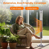 Freestanding Electric Heater Patio Garden Indoor Outdoor Heating UK Plug- 2000W