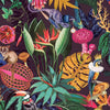 Holden Decor Wonderland Tropical Rainforest Animals Wallpaper - Plum
