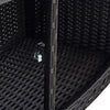 Poly Rattan Spa Surround Hot Tub Wicker Enclosure Outdoor Furniture Garden Patio