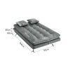 3 Seater Sofa Bed Recliner Couch Chair Bed Click Clack Sleeper Sofabed Settee