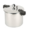 22L Larger Pressure Cooker Commercial Pressure Canner Pot W/Pressure Gauge