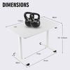Electric Height Adjustable Standing Desk Sit to Stand Computer Workstation Table