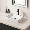 Bathroom Cloakroom Vanity Ceramic Wash Basin Sink Countertop / Wall Mount Modern