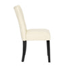 Dining Chairs Set of 2/4 Faux Leather Accent Side Chair with Soild Wood Legs