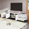 Modern TV Stand with 3 Doors and 2 Drawers Storage Cabinet Unit for Living Room