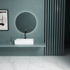 Bathroom Wash Basin Ceramic Countertop Rectangle Large White Sink 510x365mm