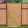 Wooden Garden Gate Door Pedestrian Side Gate Easy Install Tall & Wide Gates