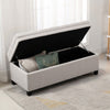 Bench Ottoman Stool Storage Box Window Seat Chair for Bed Living Room Hallway