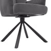 Modern 180° Swivel Accent Chair Ergonomic Leisure Armchair Padded Lounge Seat
