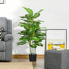 Artificial Evergreen Tree Fake Plant in Pot Indoor Outdoor Decor