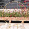 Round/Oval/Square Wedding Arch Stand Birthday Party Backdrop Flower Balloon Deco