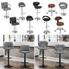 2pcs Adjustable Swivel Stool Dining Bar Chair Beauty Salon Massage Lift Chairs