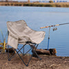 Portable Folding Camping Chair Fishing Garden Festival Beach Single/Duble Seater