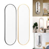 Full Length Metal Frame Dressing Mirror Wall Mounted Bedroom Hallway Decor 120cm