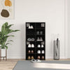 Shoe Cabinets 2 pcs Black Oak 52.5x30x50 cm
