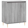 Sideboard Storage Cabinet - Grey Sonoma Engineered Wood with robust Legs A2K7