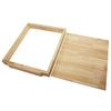 New Dining Table with Storage Cabinet Kitchen Table W/ Side Cupboard Wooden Desk