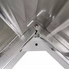 Panana Galvanized Steel Garden Storage Shed Bike Metal Pent Roof Tool Shed House
