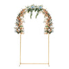 2M Metal Wedding Arch Backdrop Background Balloon Flower Arch Stand Decor Rack