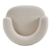 Beige Teddy Fleece Accent Tub Armchair Living Room Bedroom Lounge Sofa Chair UK