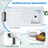 Foldable Fish Cleaning Table 2 in 1 Outdoor Workstation w/ Sink