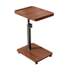 C Shaped End Table, Small Side Table for Couch, Sofa Table for Living Room