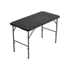 Wood Effect Garden Table and 2/4 Chairs Folding Camping Picnic Bistro Dining Set