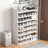 Shoe Cabinet Rack Storage Cupboard Footwear Stand Wooden Hallway Shelves 8 Tiers