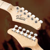 Glarry GST 3-Pickup Electric Guitar Full Set with 20W Amp Cable Bag Strap Kit