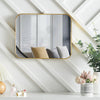 Rectangle Metal Framed Wall Mirror Bedroom Bathroom Dressing Vanity Glass Mirror