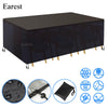 Heavy Duty Waterproof For Rattan Table Furniture Cover Outdoor Garden Patio