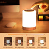 Touch Sensor Night Light LED Bedside Desk Table Lamp Dimmable USB Vbenetfhxbnlif