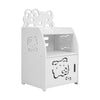 Kids Bedside Table Unit Childrens Bedroom Nightstand Storage Cupboard Bookshelf